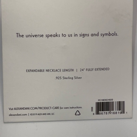 ALEX and Ani Pull Chain Necklace NIB - Picture 6 of 7